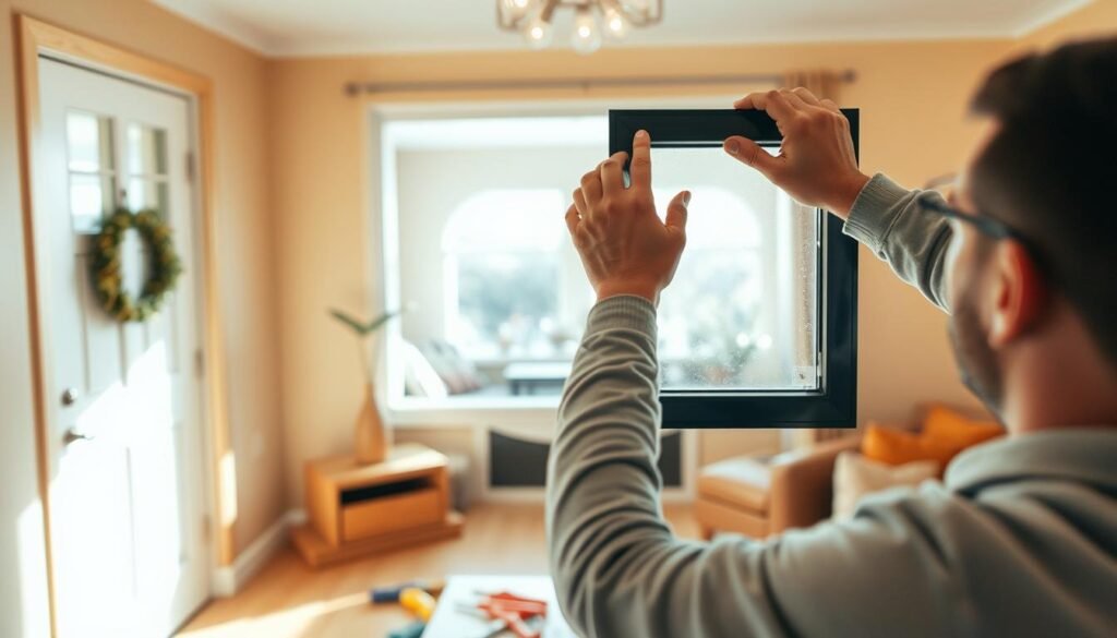 Remplacement de vitre simple