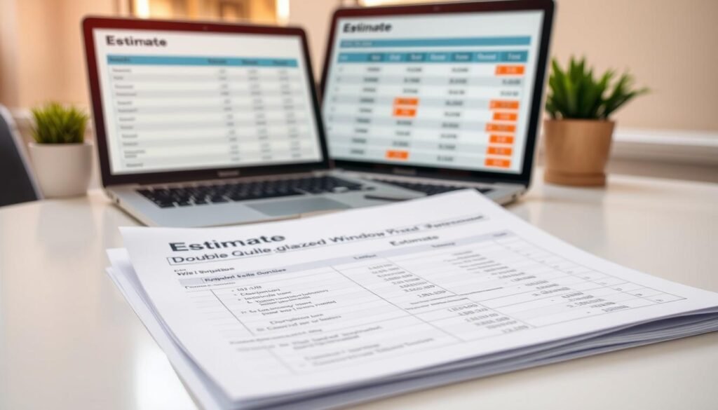 devis double vitrage