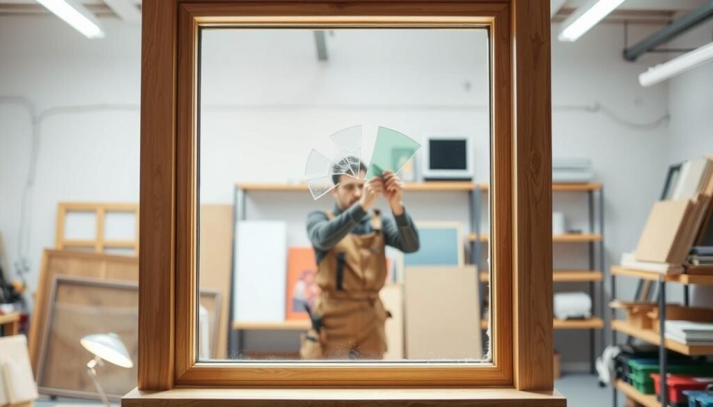 remplacement de vitre simple